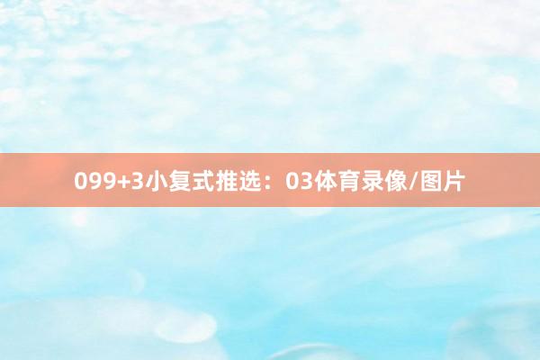 09　　9+3小复式推选：03体育录像/图片