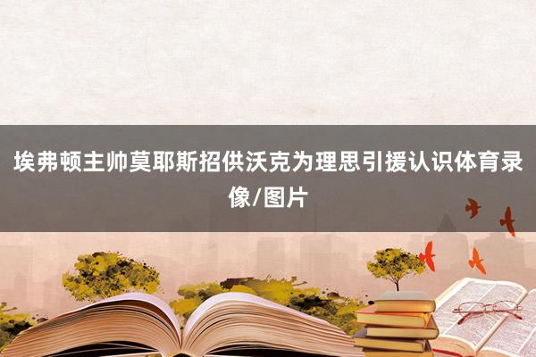 埃弗顿主帅莫耶斯招供沃克为理思引援认识体育录像/图片