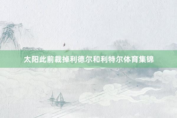 太阳此前裁掉利德尔和利特尔体育集锦