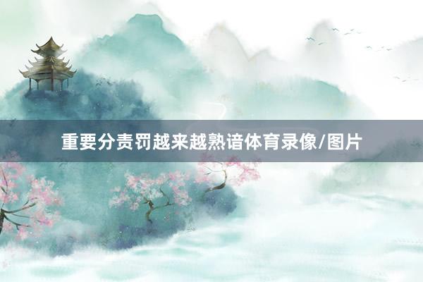 重要分责罚越来越熟谙体育录像/图片