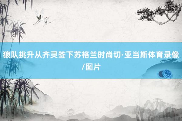 狼队挑升从齐灵签下苏格兰时尚切·亚当斯体育录像/图片