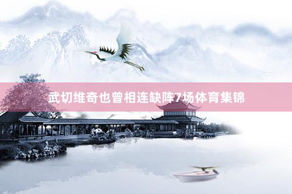 武切维奇也曾相连缺阵7场体育集锦
