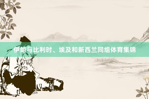 伊朗与比利时、埃及和新西兰同组体育集锦