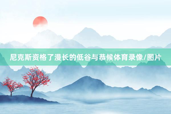 尼克斯资格了漫长的低谷与恭候体育录像/图片